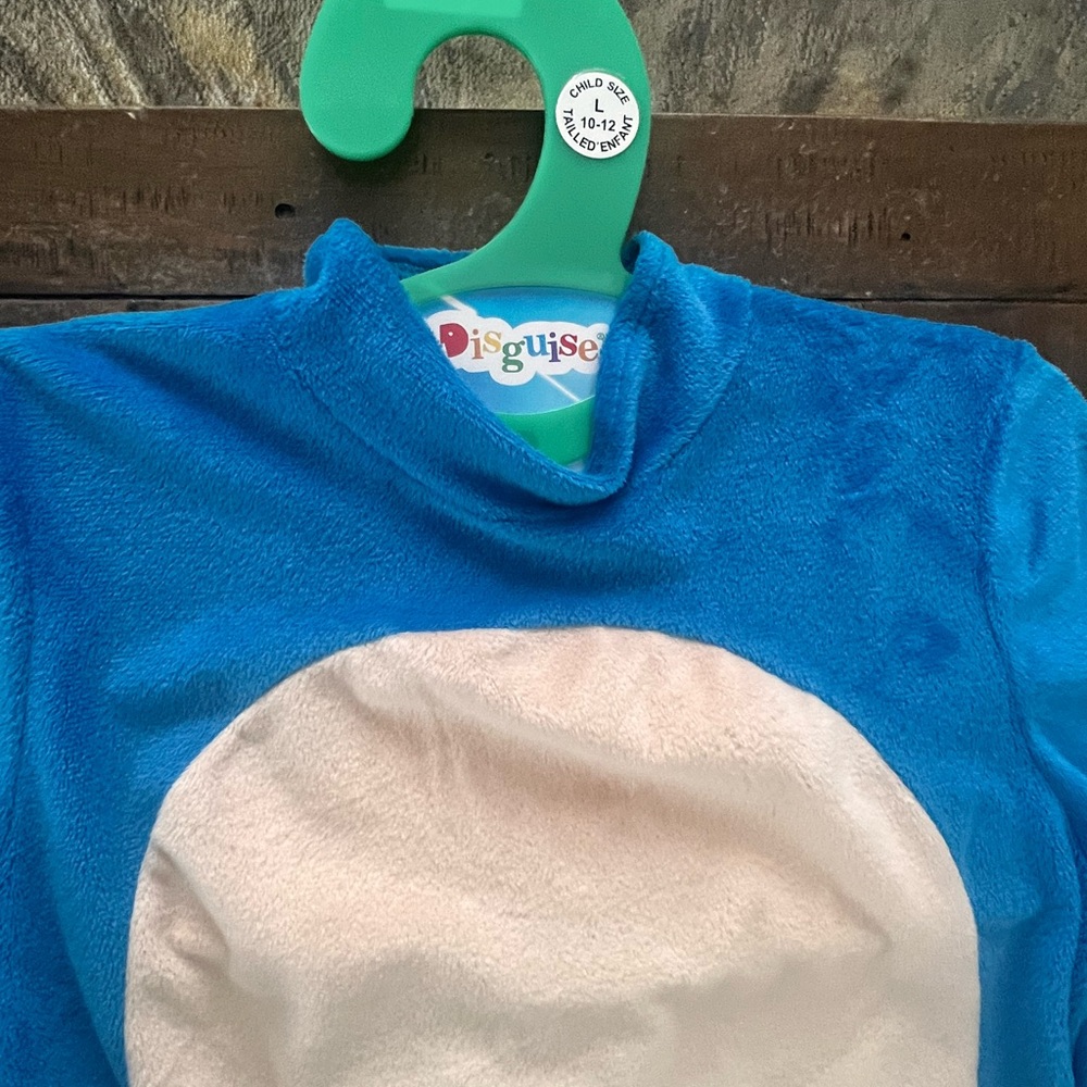 Sonic Disguise Blue and Cream Costume Top